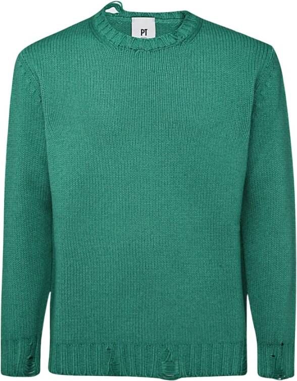 PT Torino Sweaters Groen Heren
