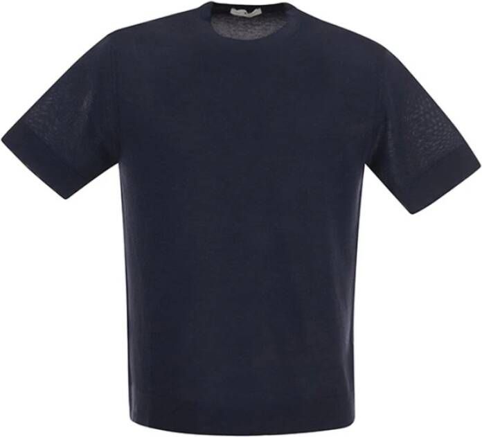 PT Torino T-Shirts Blauw Heren