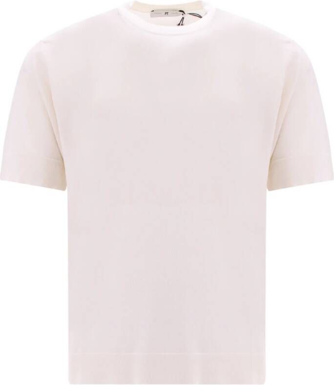 PT Torino T-Shirts White Heren