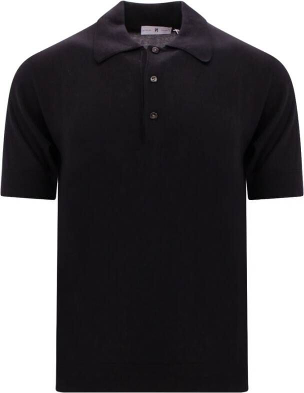 PT Torino T-Shirts Zwart Heren