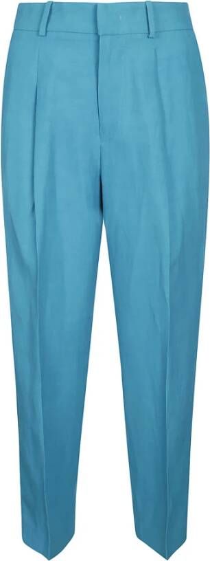 PT Torino Trousers Blauw Dames