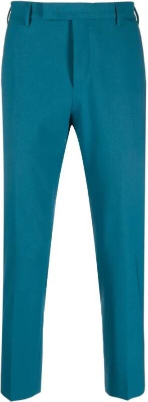PT Torino Cropped Trousers Blauw Heren