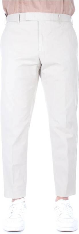 PT Torino Suit Trousers Beige Heren