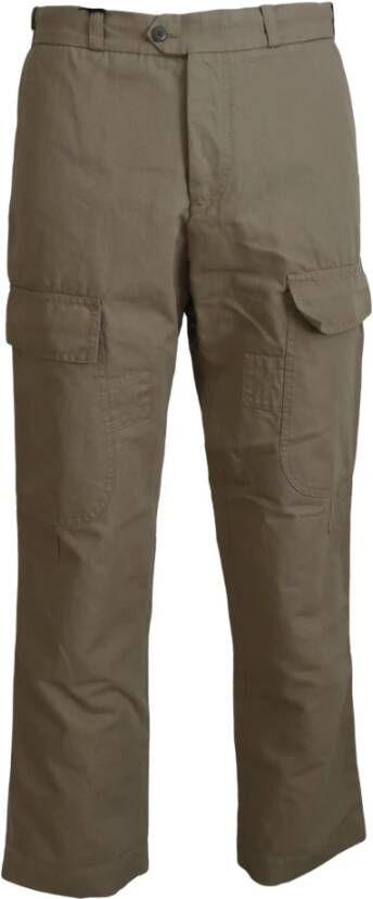 PT Torino Wide Trousers Bruin Heren