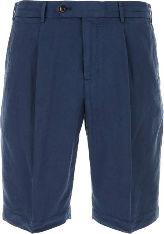 Pt01 Casual Shorts Blauw Heren