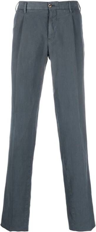 Pt01 Suit Trousers Blauw Heren