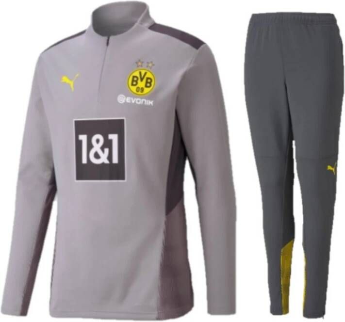 Puma Borussia Dortmund Trainingspak Senior 2021-2022 Grijs Heren