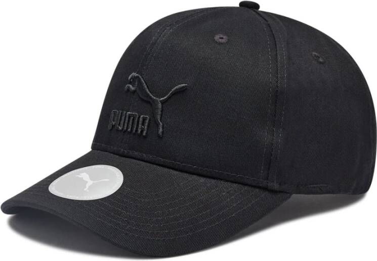 Puma Geborduurde Logo Baseballpet Black Unisex