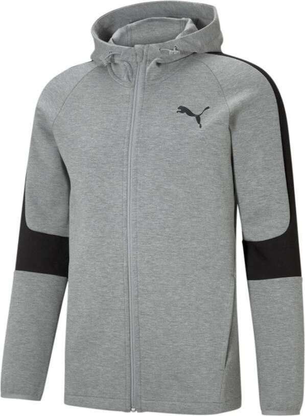 Puma Capuchon met volledige rits Evostripe Core Grijs Heren