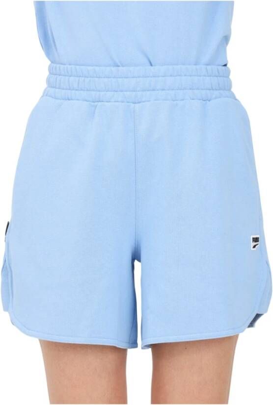 Puma Casual Shorts Blauw Dames