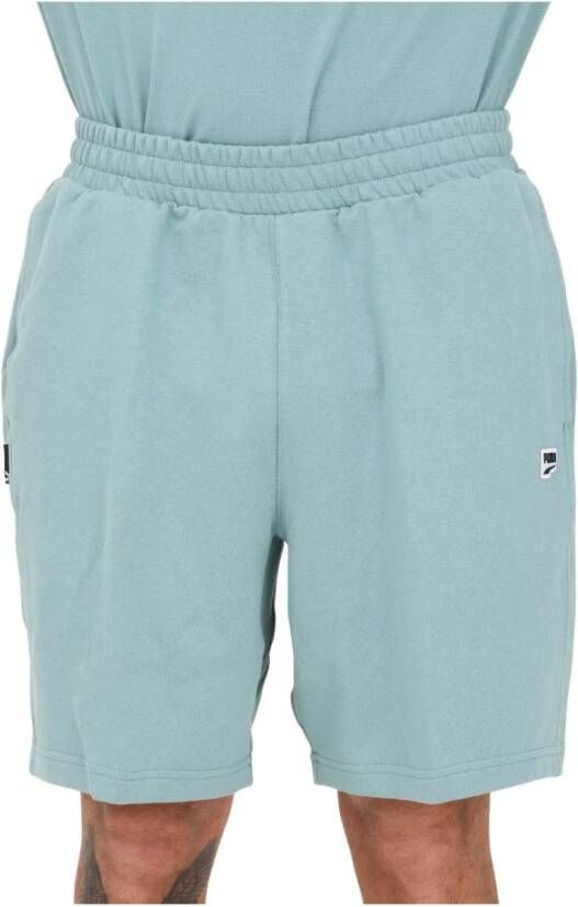 Puma Casual Shorts Blauw Heren