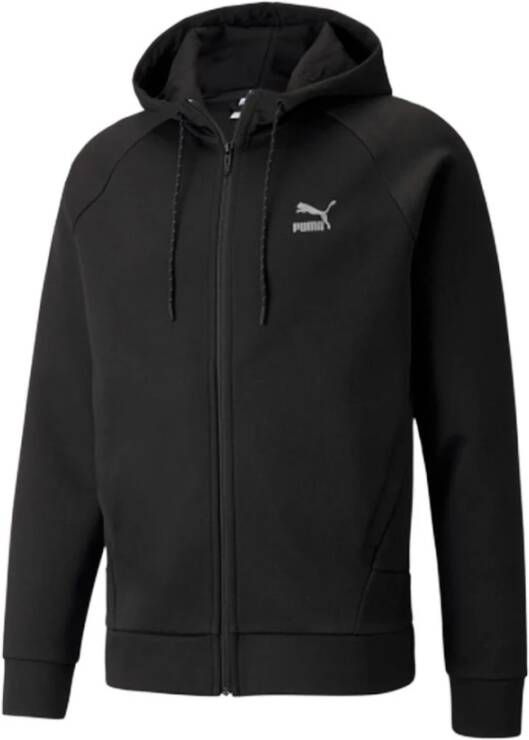Puma Clics Tech FZ Sweatshirt Zwart Heren