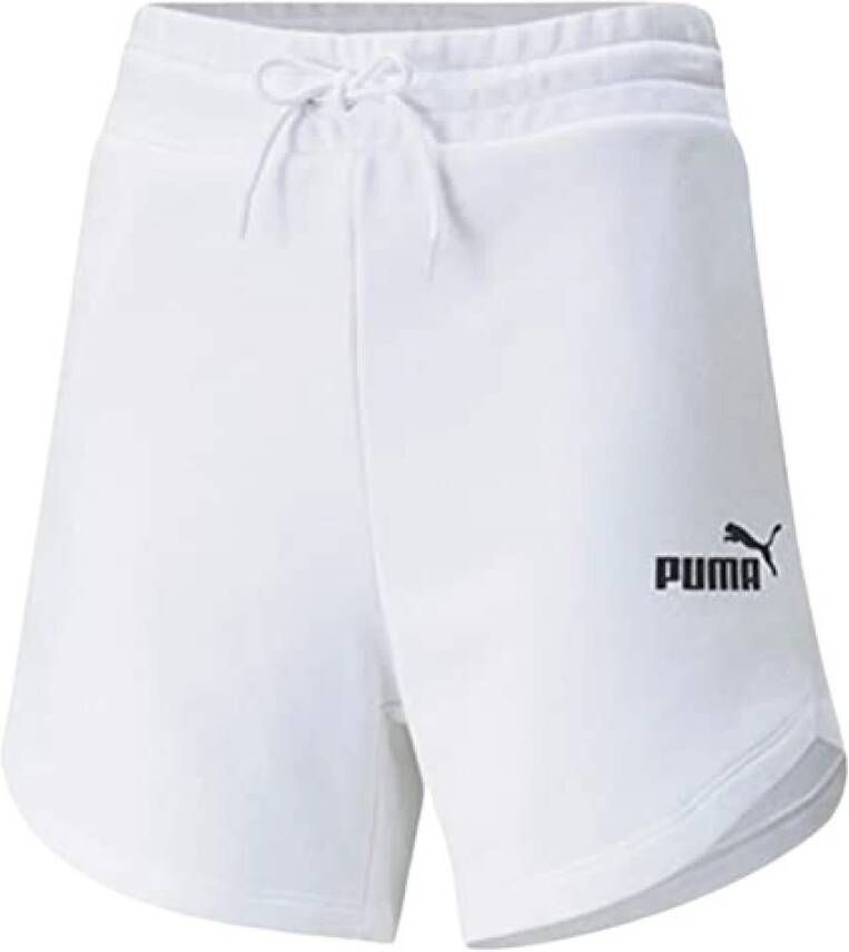 Puma ESS 5 High Taille Shorts Tr Pantaloncini Wit Heren