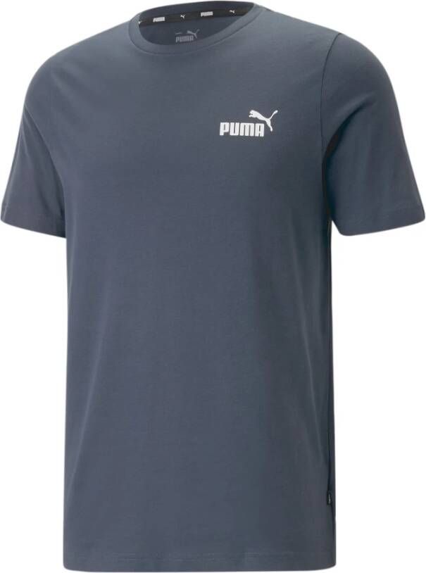 PUMA PERFORMANCE T-shirt met labeldetail model 'Small Logo'