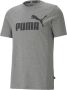 Puma Essential Logo Heren T-shirt Grijs Heren - Thumbnail 1