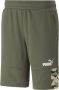 Puma Essential Shorts Green Dames - Thumbnail 1