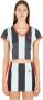 Puma Gestreepte Crop Tee X Dua Lipa Multicolor Dames - Thumbnail 1