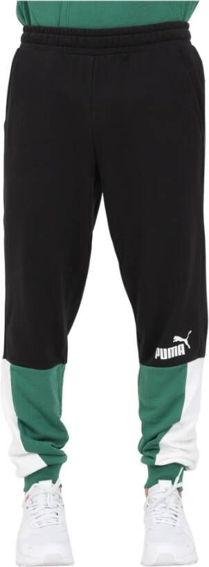 Puma Heren Sport Sweatpants Zwart Regular Fit Zwart Heren