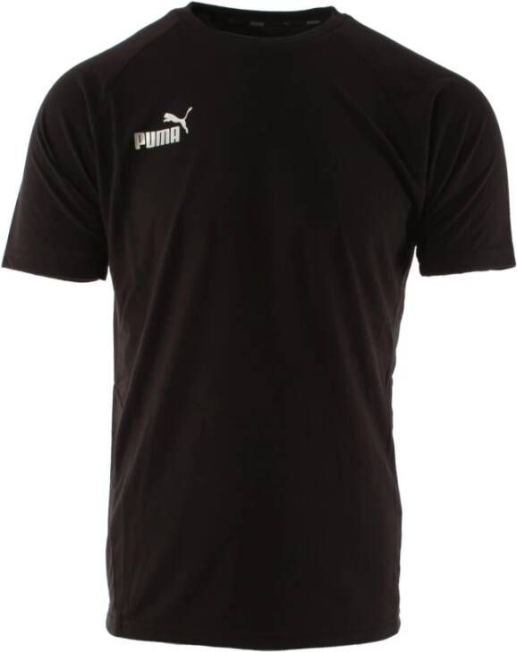 Puma Heren teamFINAL Zwart T-shirt Zwart Heren