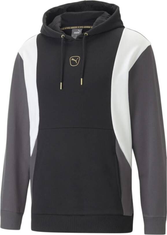 Puma King Top Hoodie Zwart Heren