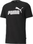 PUMA PERFORMANCE T-shirt van katoen met labelprint model 'Logo Tee' - Thumbnail 3