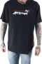 Puma Mannen t -shirt poging tee 598275 01 s Zwart Heren - Thumbnail 1