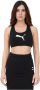 Puma 4keeps medium-impact sportbh zwart wit dames - Thumbnail 2