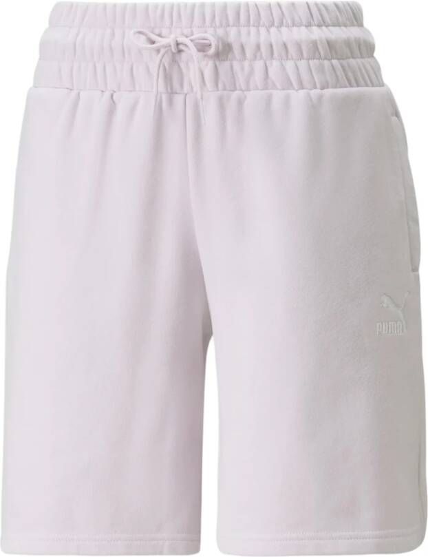 Puma Pantaloncini Clics High-Waist Roze Dames