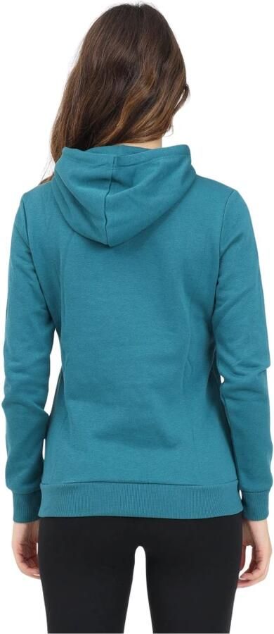 Puma Essentials Logo Hoodie Groen Vrouwen Blue Dames - Foto 3