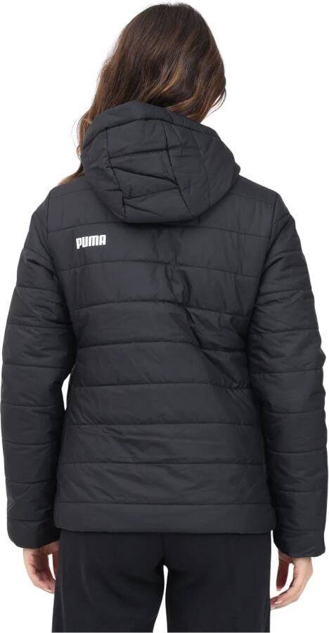 Puma essentials hooded padded winterjas zwart dames - Foto 3
