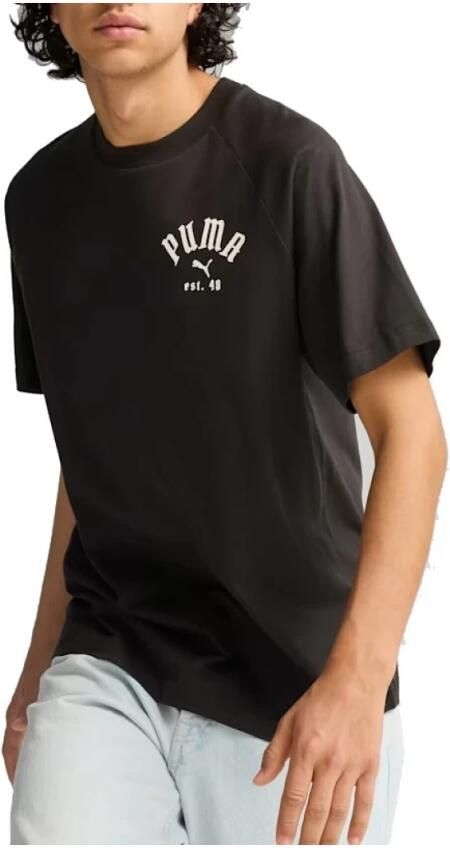 Puma T-shirt Korte Mouw T-shirt décontracté à imprimé Classics Play Loud - Foto 3