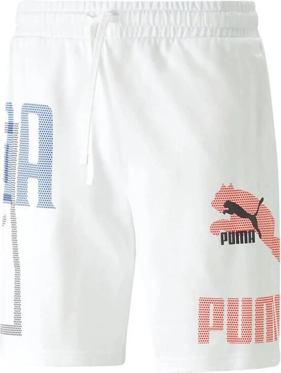 Puma Katoenen Bermuda Shorts Regular Fit White Heren
