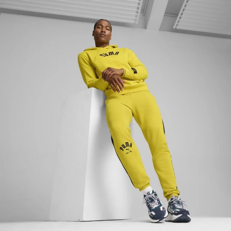 Puma Play Paris Sweatpants Yellow Heren - Foto 2