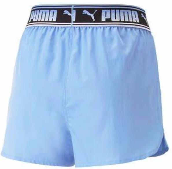 Puma Polyester Shorts met Vet Logo Purple Dames - Foto 2