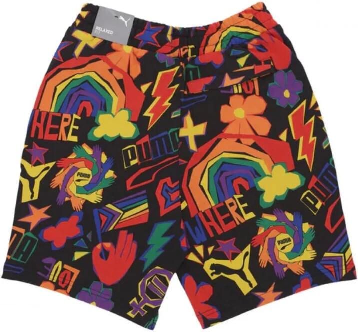 PUMA PERFORMANCE Sweatshorts met all-over print model 'DOWNTOWN PRIDE' - Foto 2