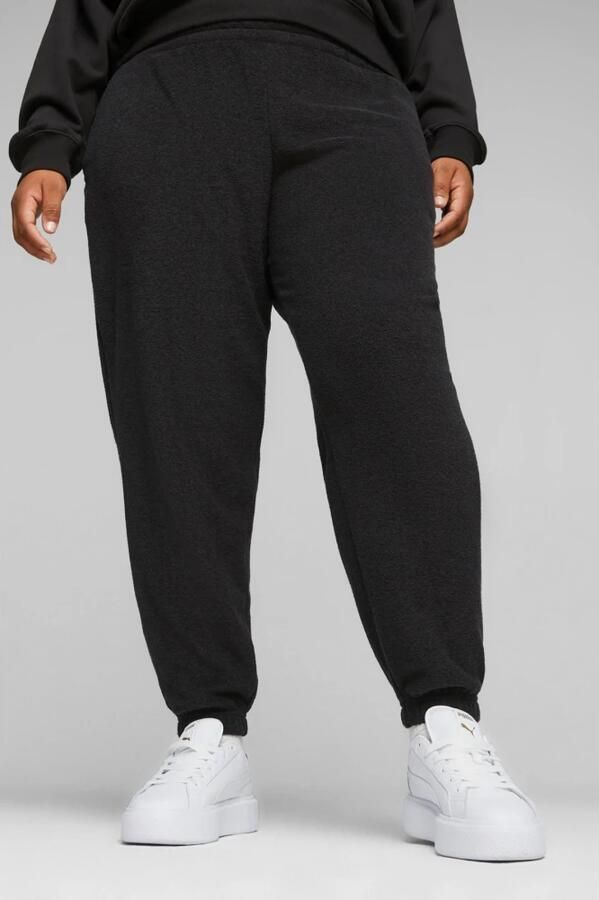 Puma Sportieve Zwarte Sweatpants met Logo Black Dames - Foto 2