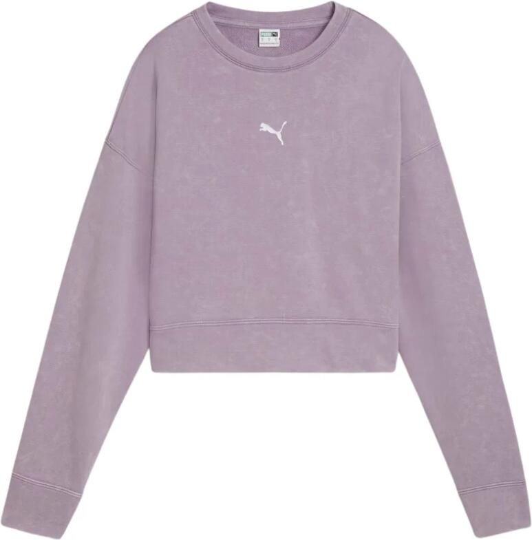 Puma Relaxed Gewassen Sweatshirts Purple Dames - Foto 4