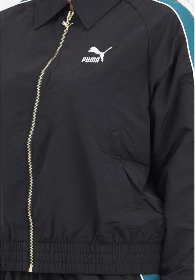 Puma Retro Windbreaker Jacket Play Loud Black Dames