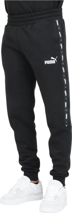 PUMA PERFORMANCE Sweatpants met labeldetail model 'ESS+ Tape Sweatpants' - Foto 5