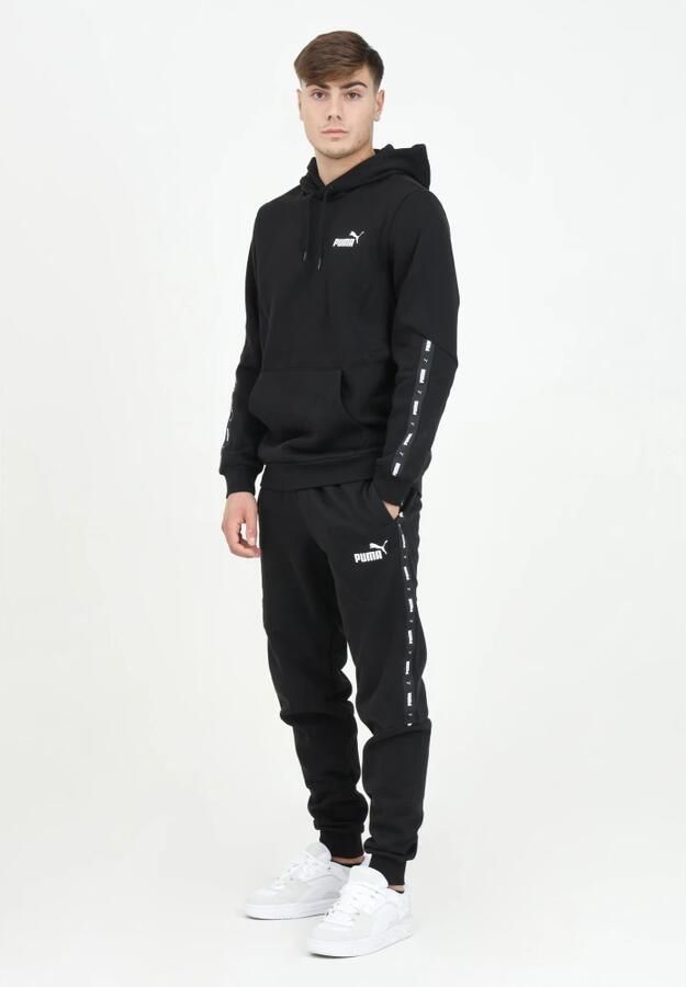 PUMA PERFORMANCE Sweatpants met labeldetail model 'ESS+ Tape Sweatpants' - Foto 2