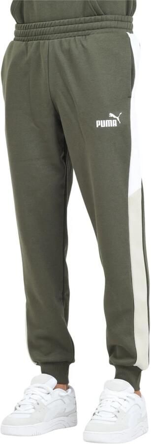 PUMA Trainingsbroek POWER COLORBLOCK SWEATPANTS FL CL - Foto 4