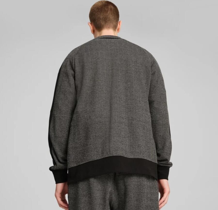 Puma Zwarte Zip T7 Sweater Black Heren - Foto 2