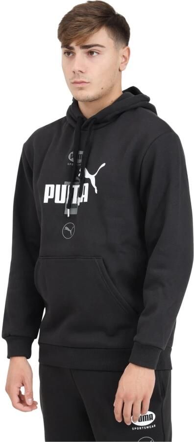 Puma Zwarte hoodie sweatshirt casual sportieve stijl Black Heren - Foto 5