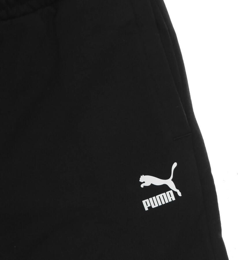 Puma Zwarte Lange Lijn Trainingsbroek Lichtgewicht Black Heren