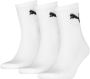 Puma 3-Pack Sokken Upgrade Jouw Collectie met Hoogwaardig Comfort White Unisex - Thumbnail 4