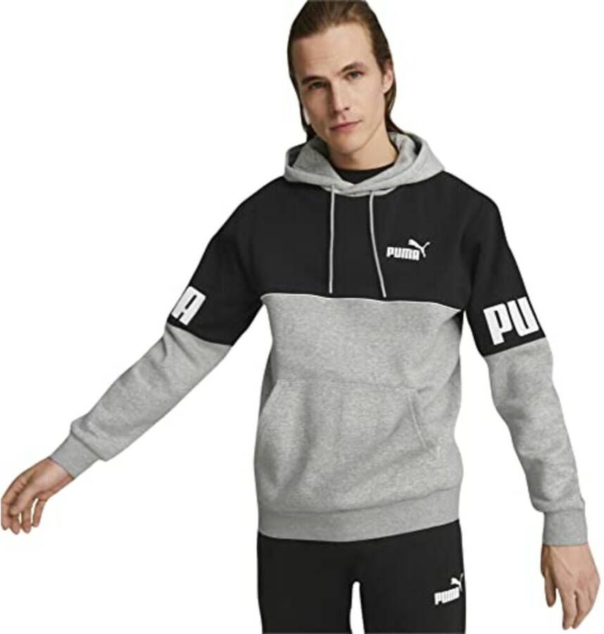 Puma Colorblock Hoodie Sweatshirt FL Multicolor Heren