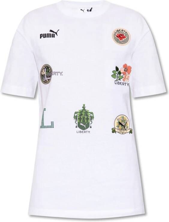 Puma t-shirt Wit Dames