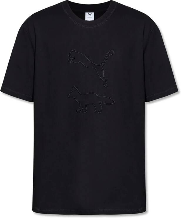Puma t-shirt Zwart Heren
