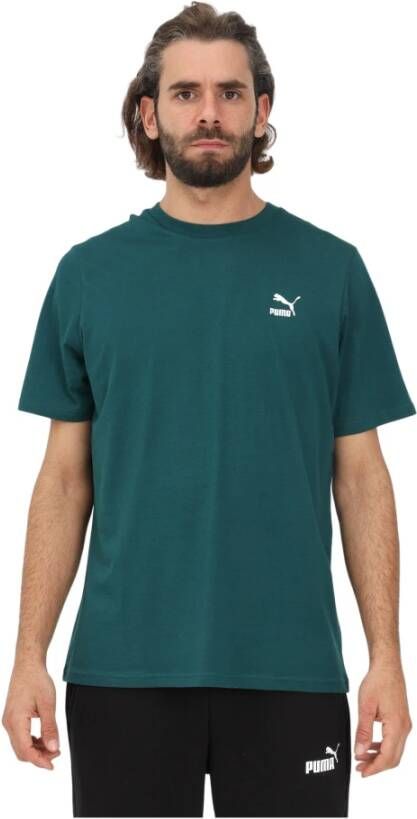 Puma T-shirts and Polos Groen Heren