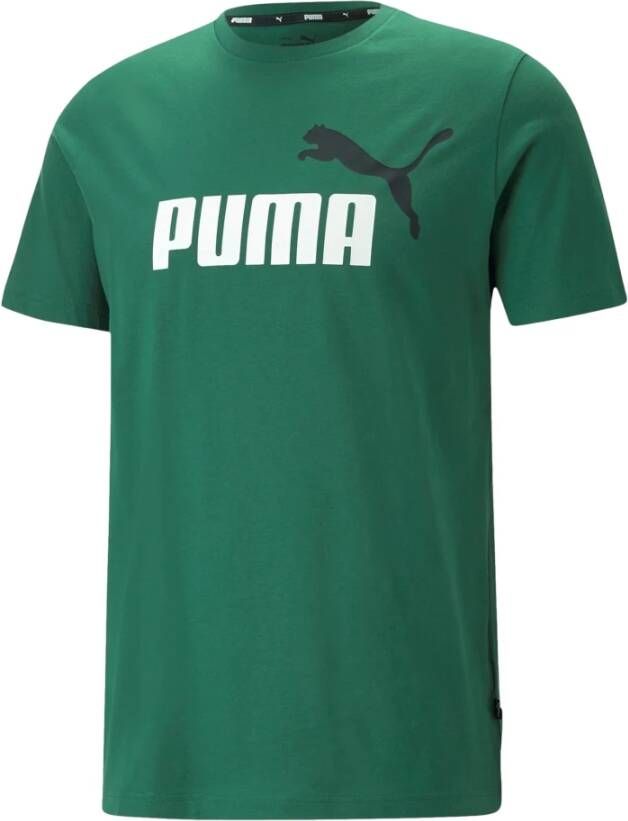 Puma Heren Tee Vine Logo T-shirt Green Heren